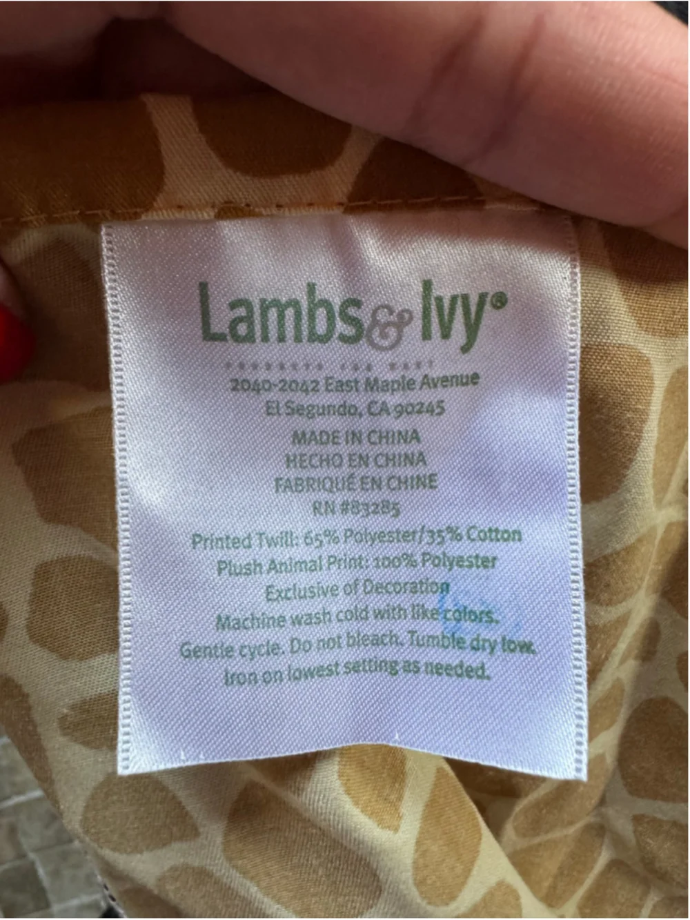 Lambs & Ivy this pre