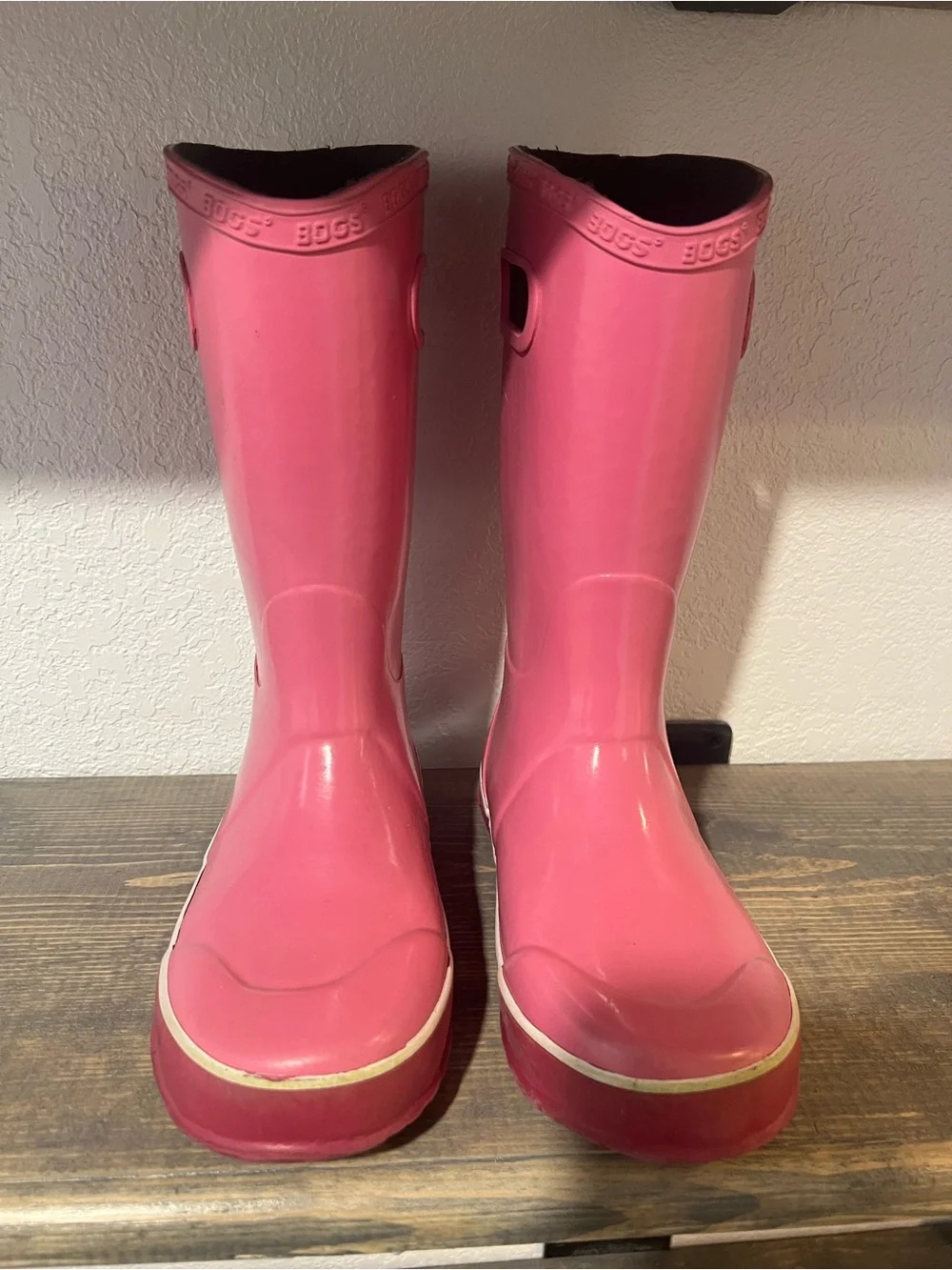 Bogs Tall Pink Waterproof Rain Boots