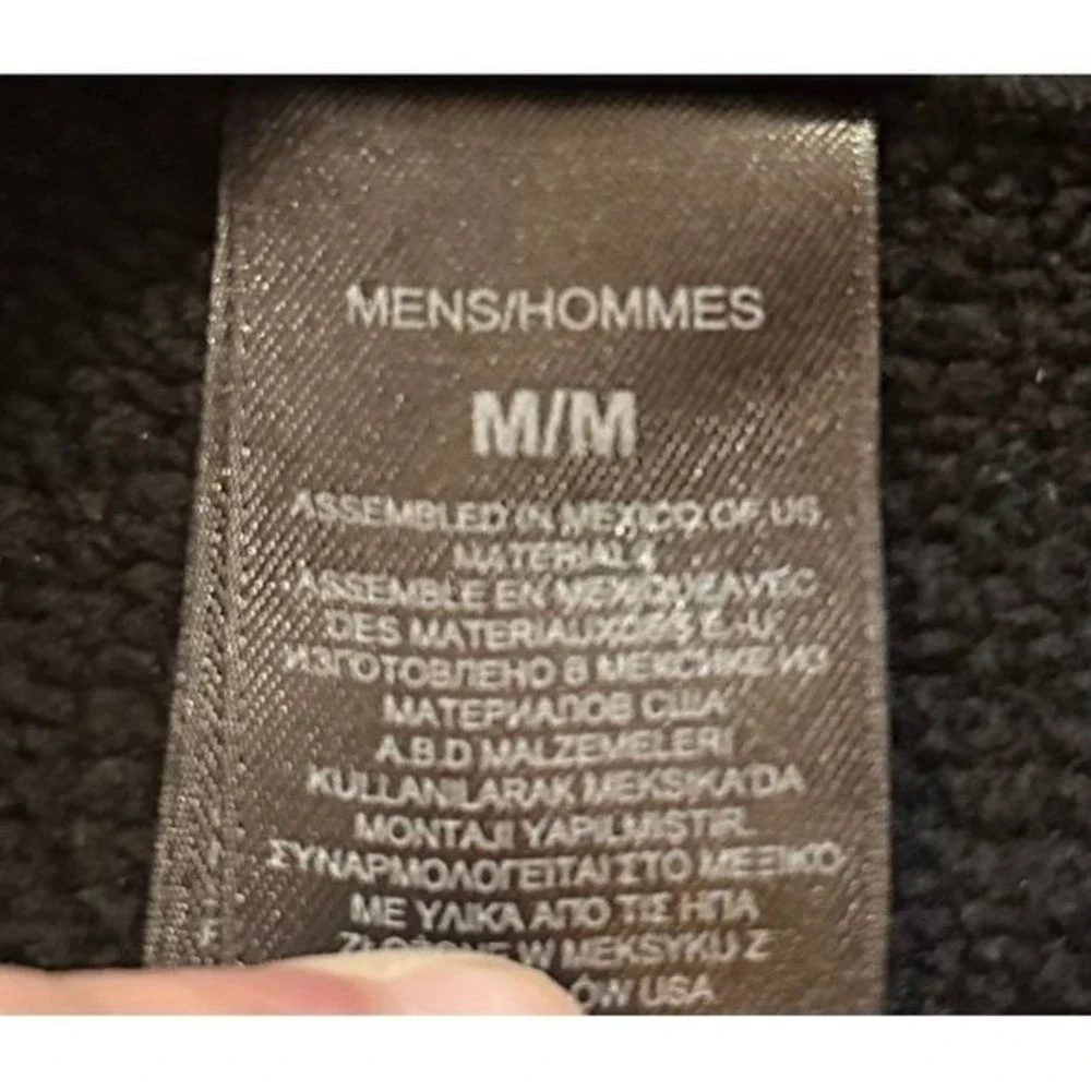 The North Face Black 1/4 Zip Fleece Pullover‎ Men's Medium