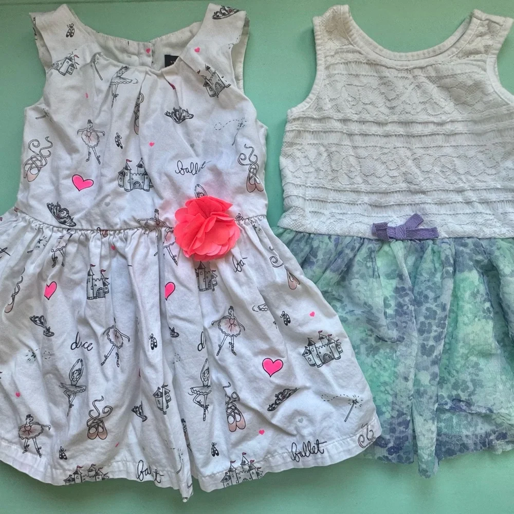 2T Dress Bundle The Children's Place Ballet Princess & Lace Tulle‎ Dresses