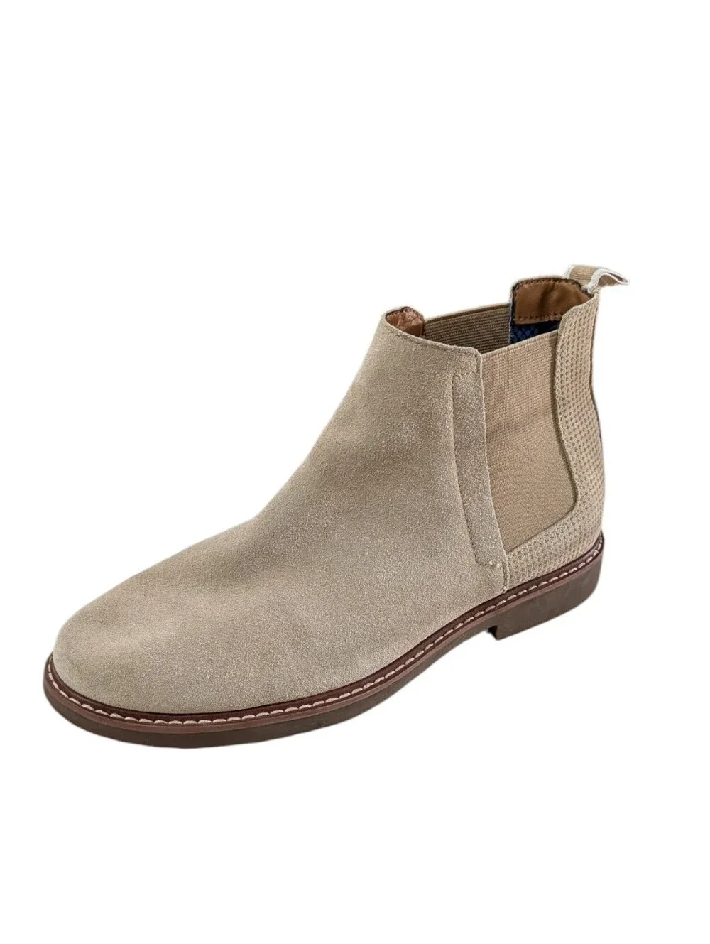 Steve Madden, Highlyte, Tan Suede Ankle Boots. Size 8