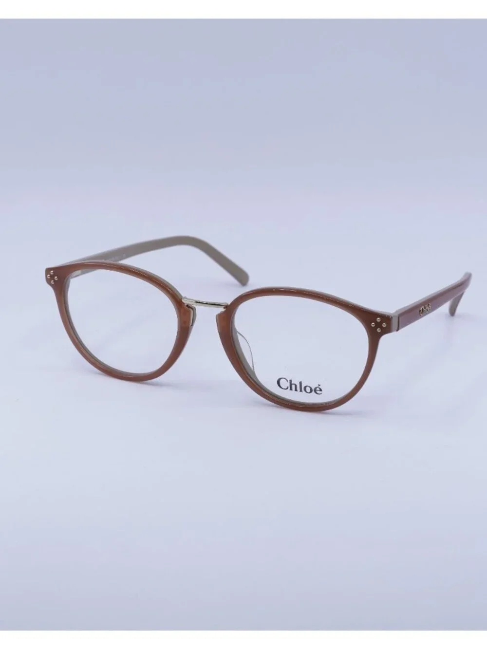 Chloe CE2666 208 Eyeglasses Caramel 52mm Cat Eye Frame