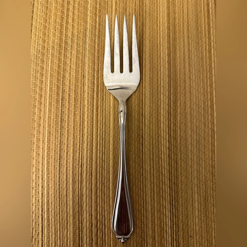 Reed & Barton Select SOLANGE Meat Serving Fork Stainless Discontinued Pattern