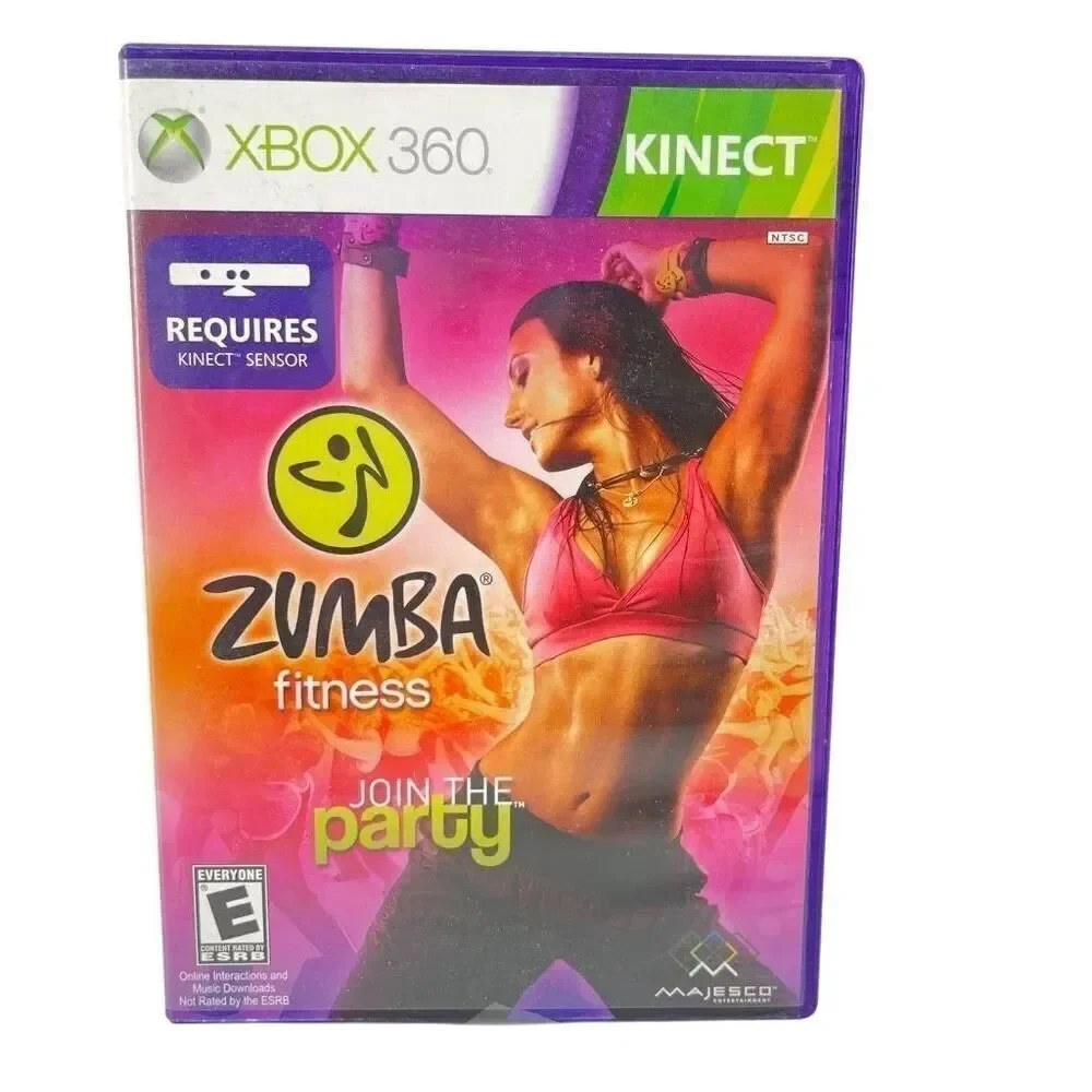 Microsoft Xbox 360 Kinect Zumba Fitness Dance Party Game