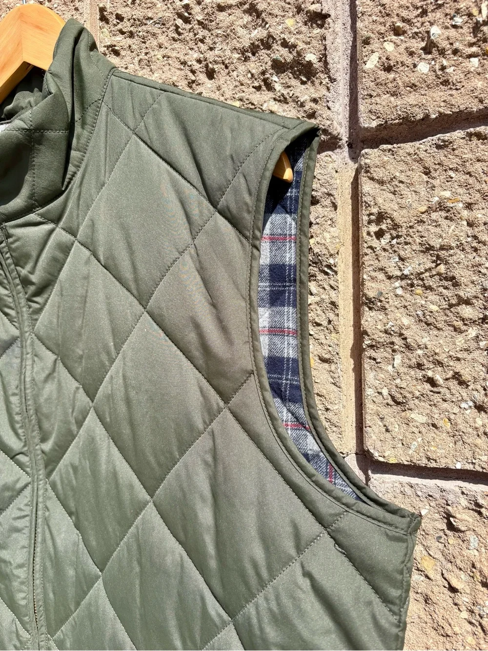 J. Crew quilted sleeveless