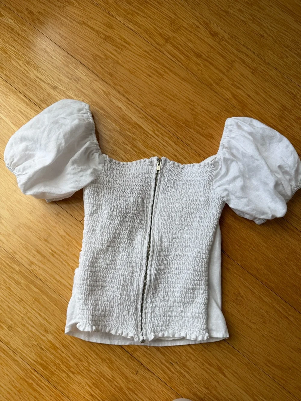 Reformation framboise top