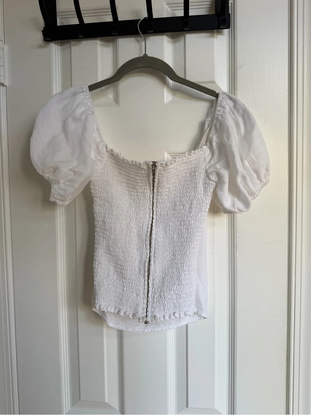 Reformation framboise top