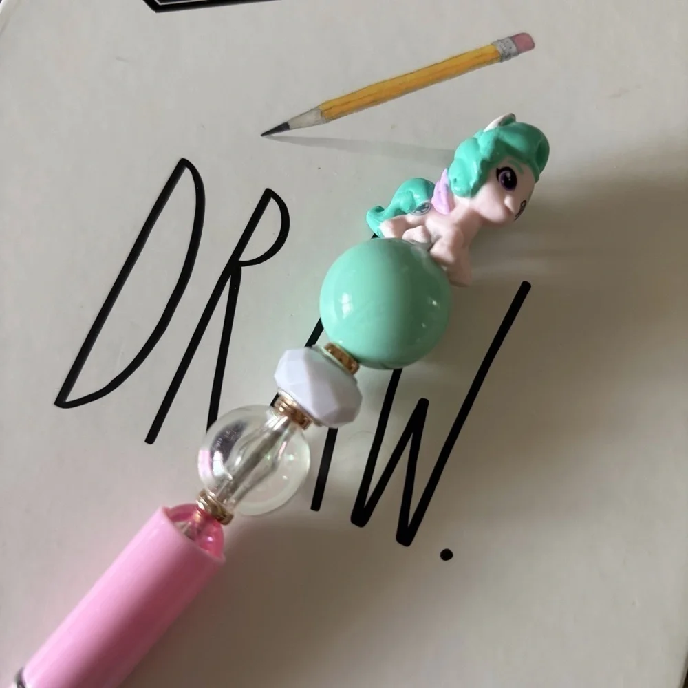 My Little Pony: Shutter Snap handmade beaded pen