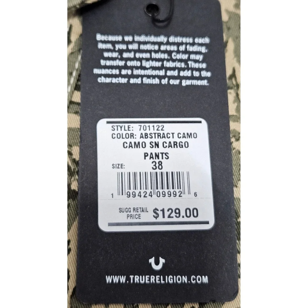 True Religion abstract camo