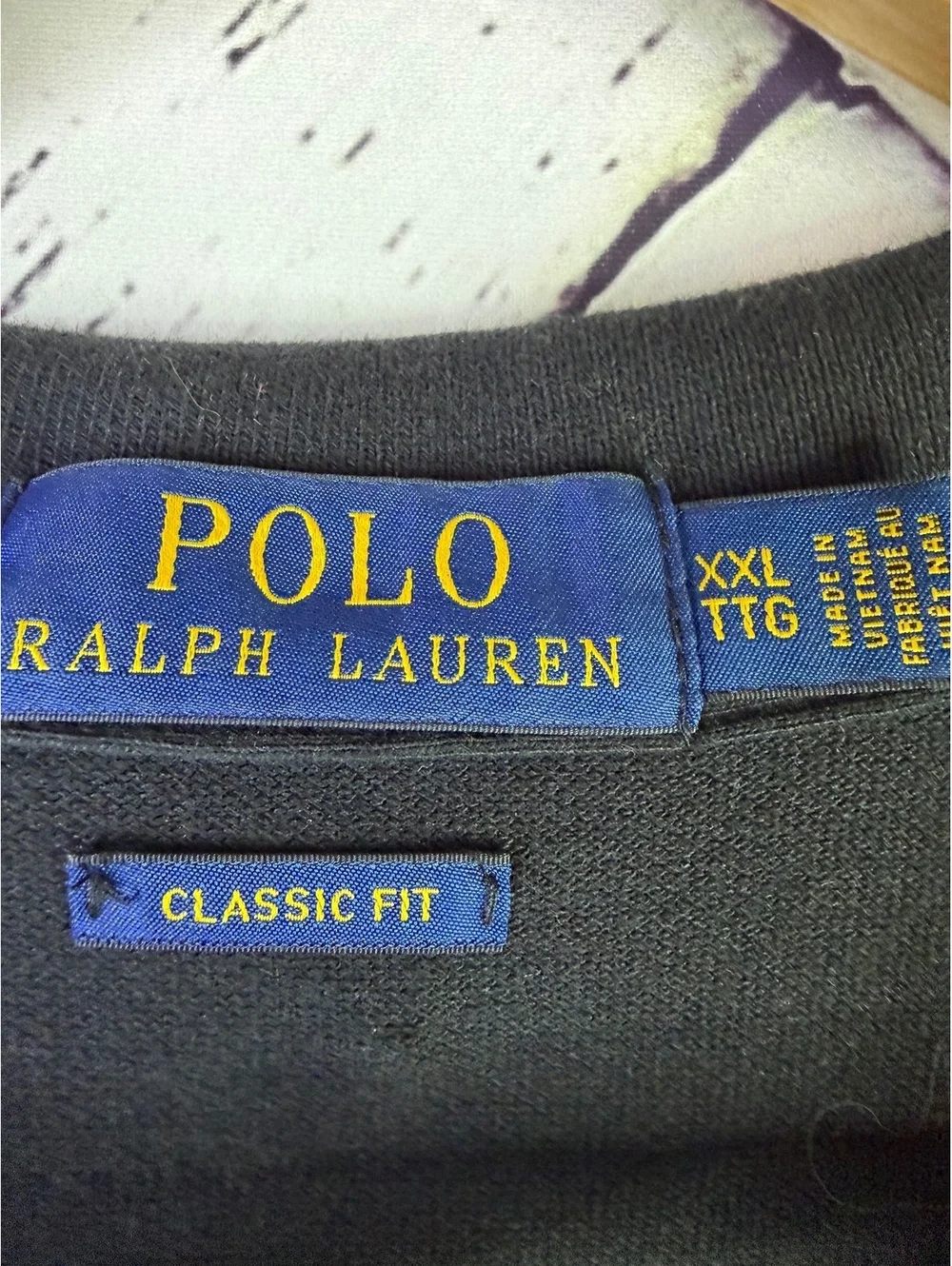 Polo Ralph Lauren Quiet Luxury Classic Black Mesh Polo Shirt w/ Red Pony Men 2XL