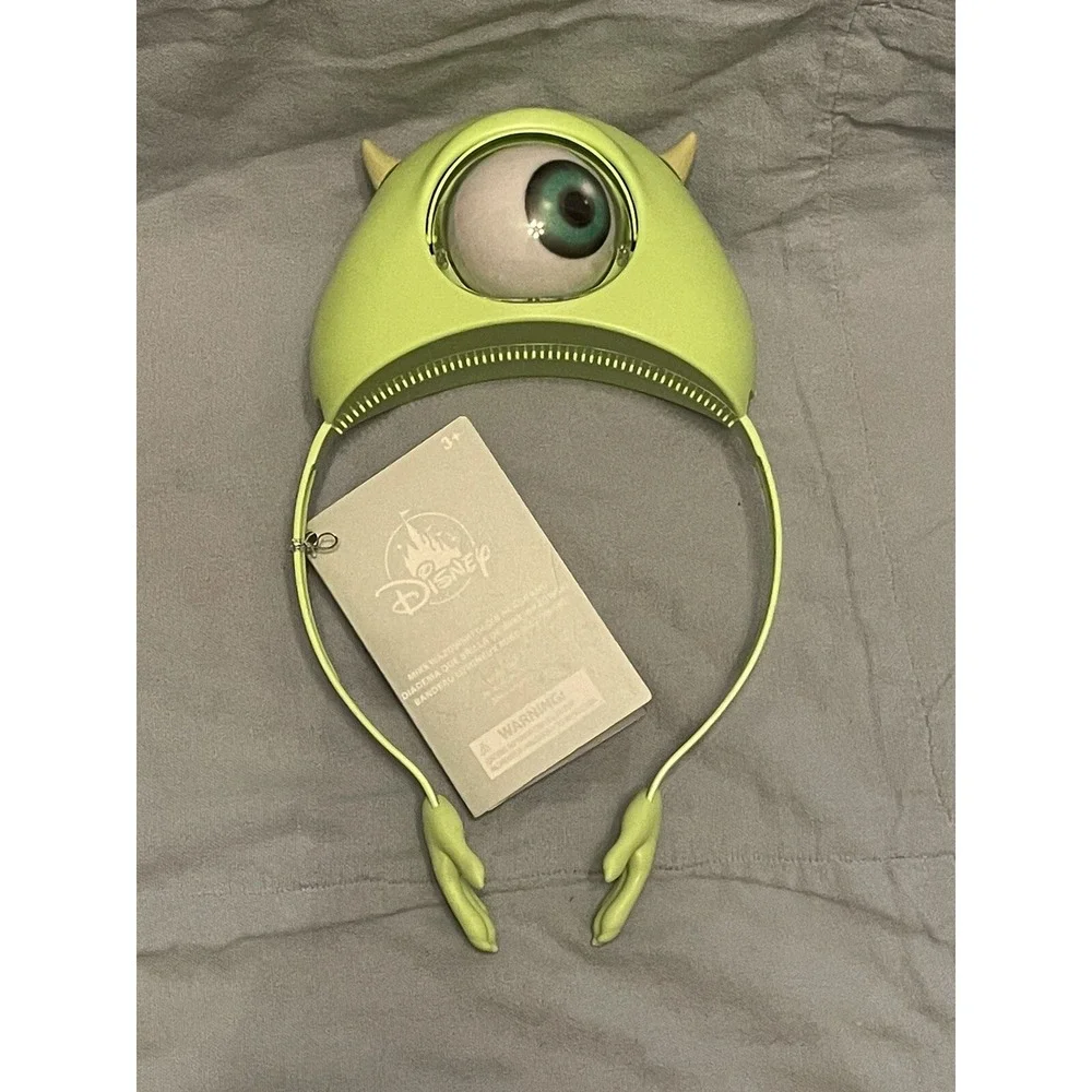 NEW Walt Disney Parks Pixar Monsters‎ Inc Light Up Ears Headband - Mike