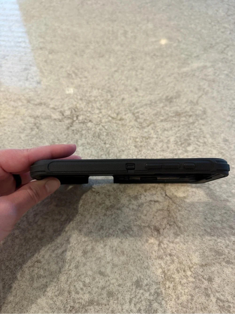 OtterBox MagSafe-Compatible Black Rugged Phone Case