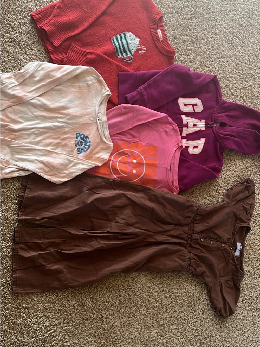 GAP Purple Zip Hoodie and others