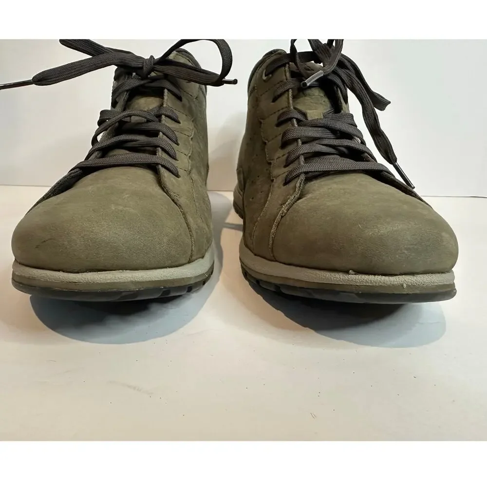 Columbia 3 Passes Chukka Boots Men's 11.5 Gray Suede Leather Casual Everyday