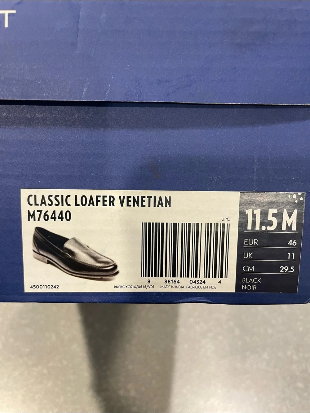 Rockport slip smooth leather