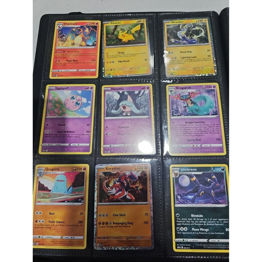Mcdonald's 2024 Pokemon TCG Card Promo Complete 15/15 SET! LP-NM Beside Pikachu