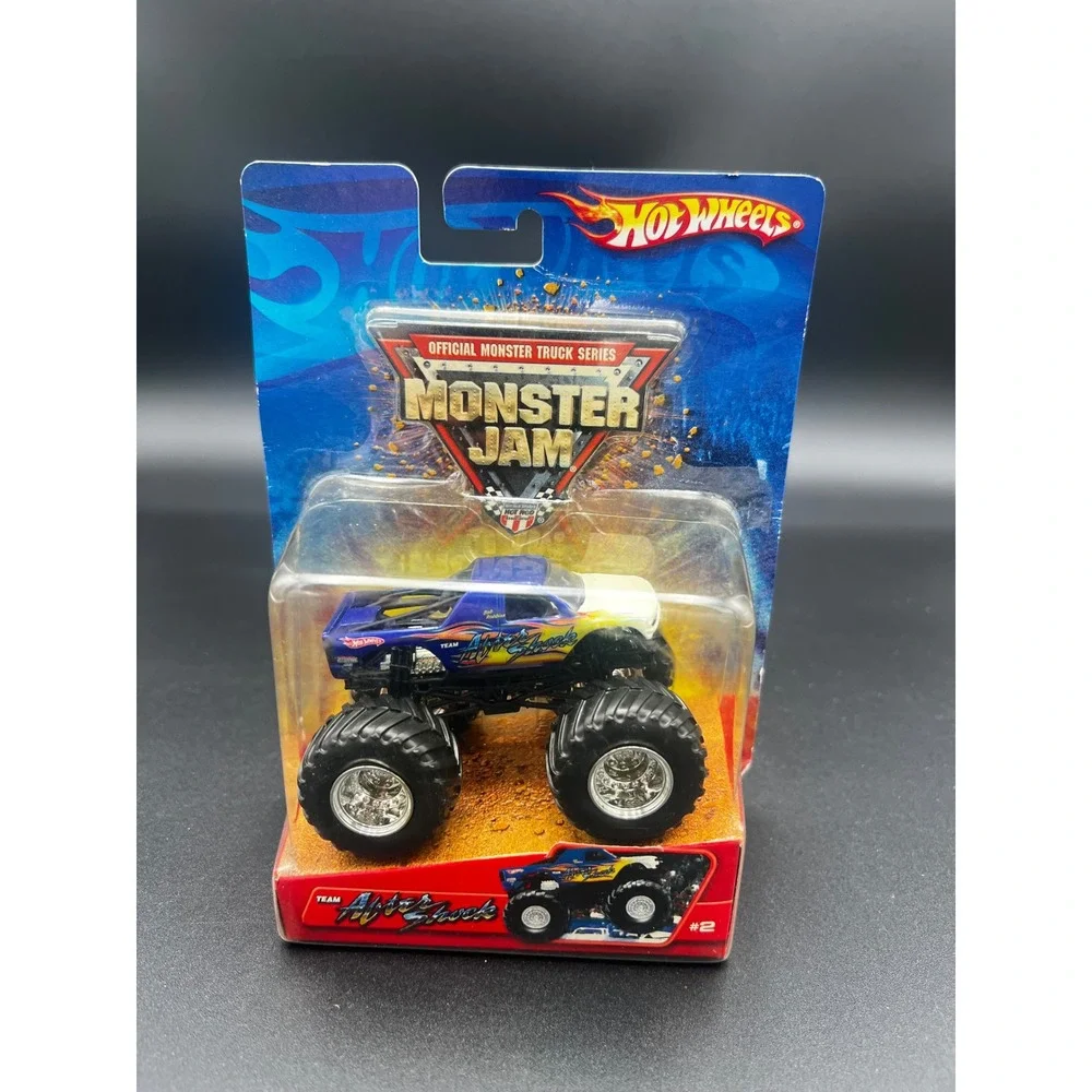 Hot Wheels Monster Jam Aftershock Official Monster Truck Series 2006 Blue J3151