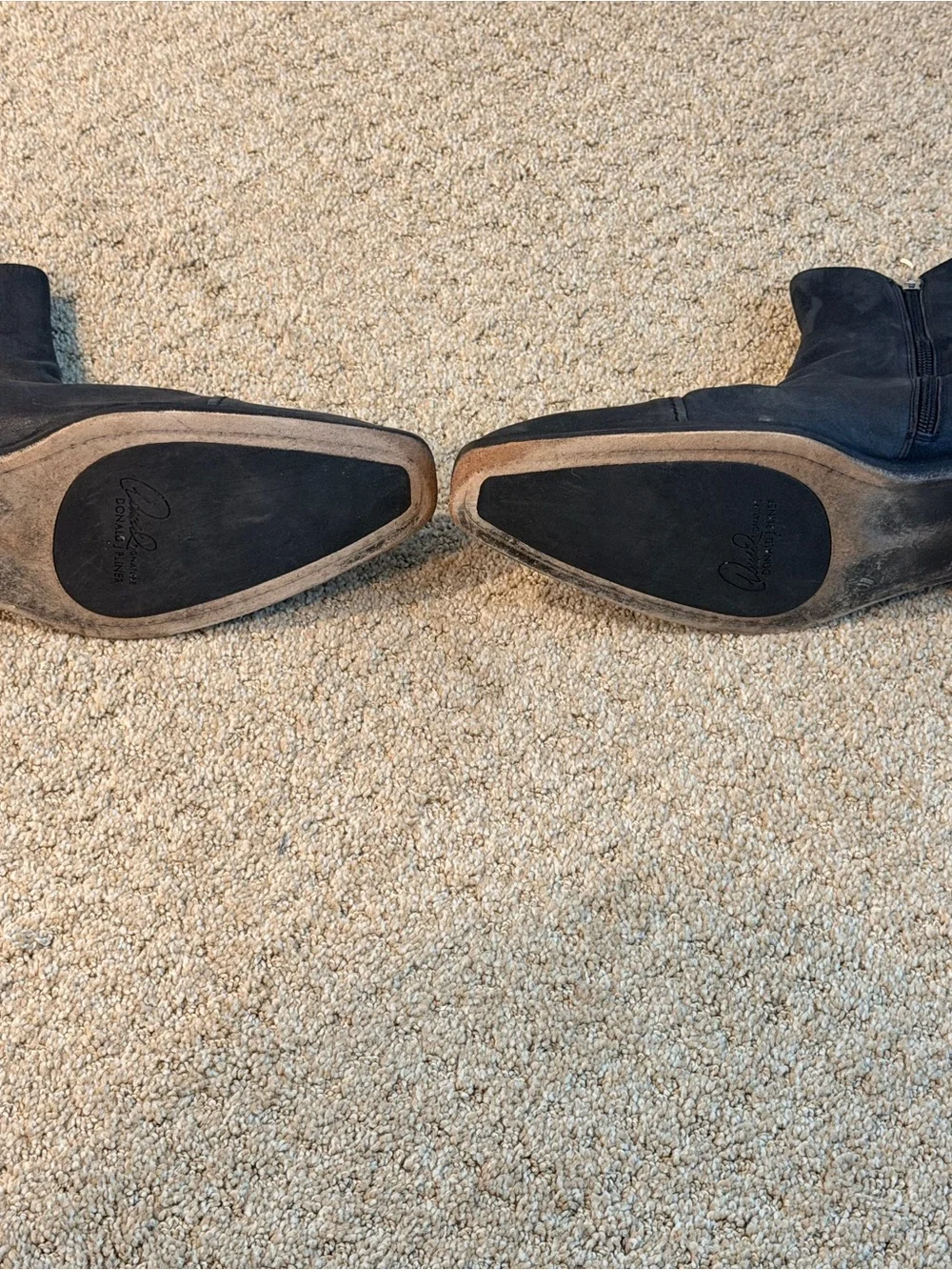 Donald J. Pliner sleek leather