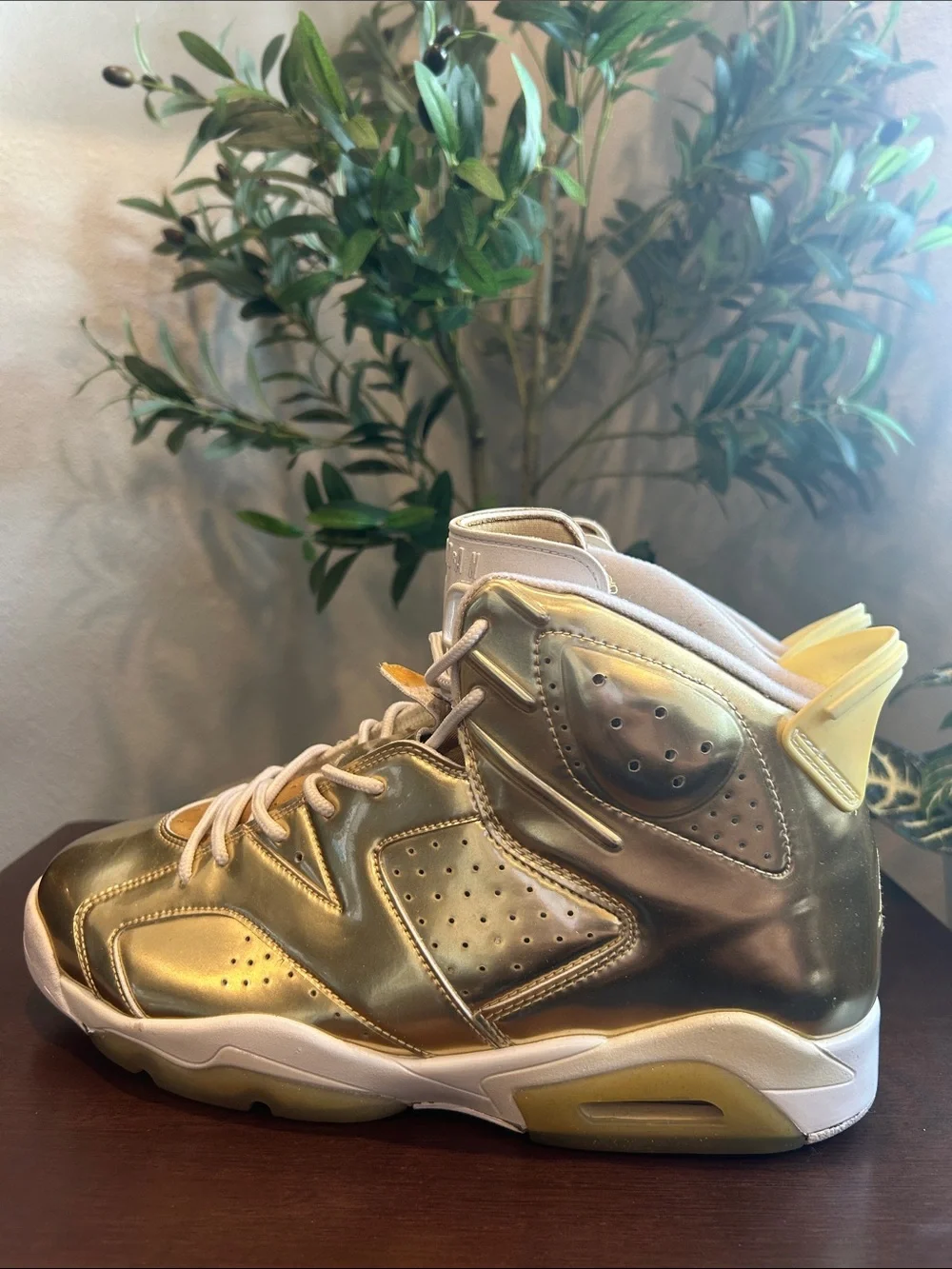 Jordan shiny secure outsole