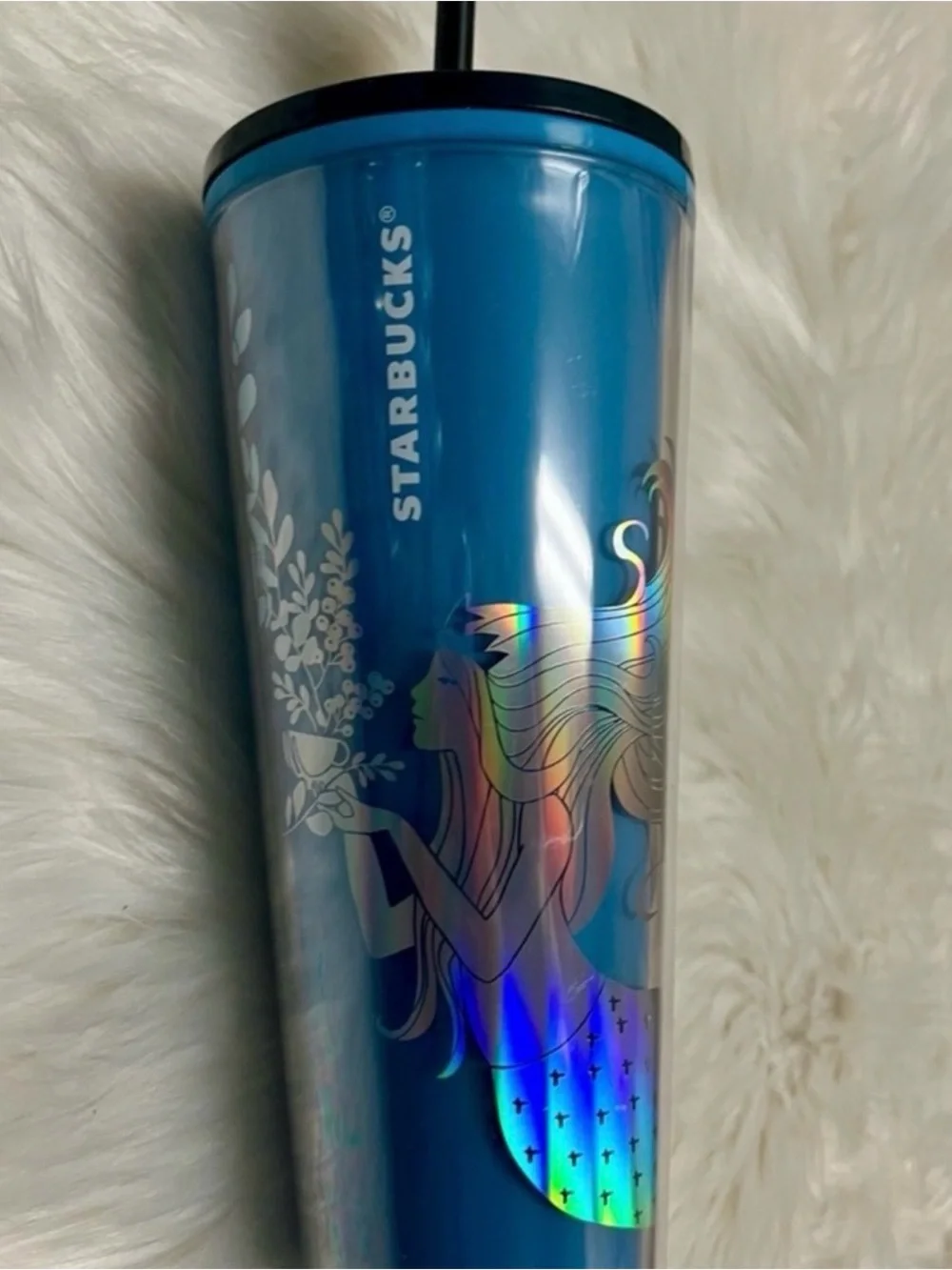 Starbucks stylish blue