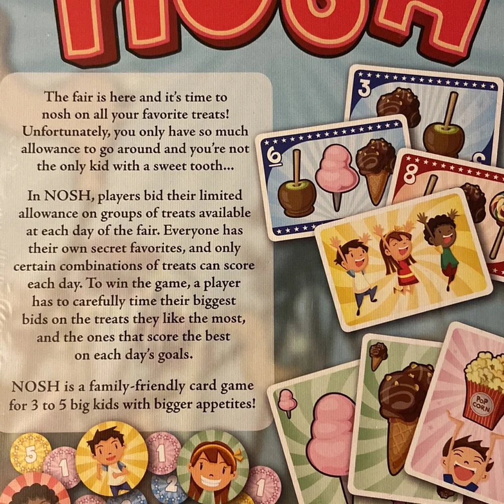 Crafty nosh card