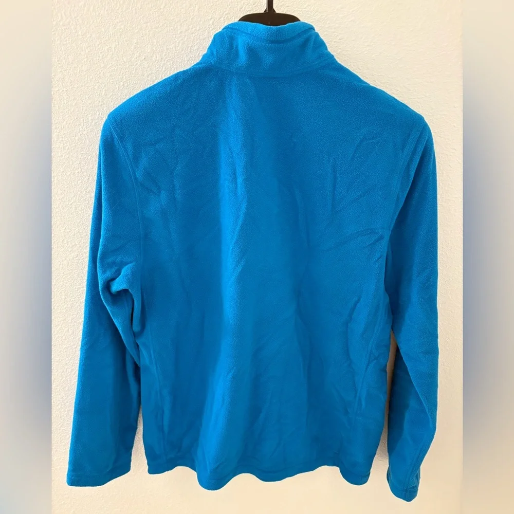North Face Bright Blue Half Zip Fleece Pullover Sweater Men’s Size Medium