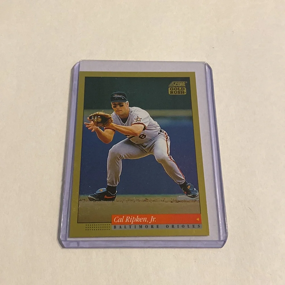 1994 score Cal Ripken jr. Gold Rush orioles raw