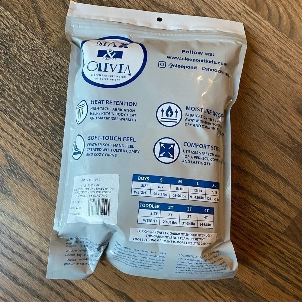 Max&Olivia nwt boys