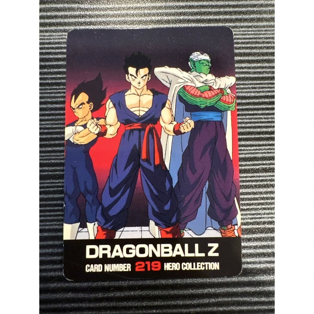Dragon Ball Z DBZ Hero Collection 2 2001 Artbox Card 219 Gohan Vegeta Piccolo