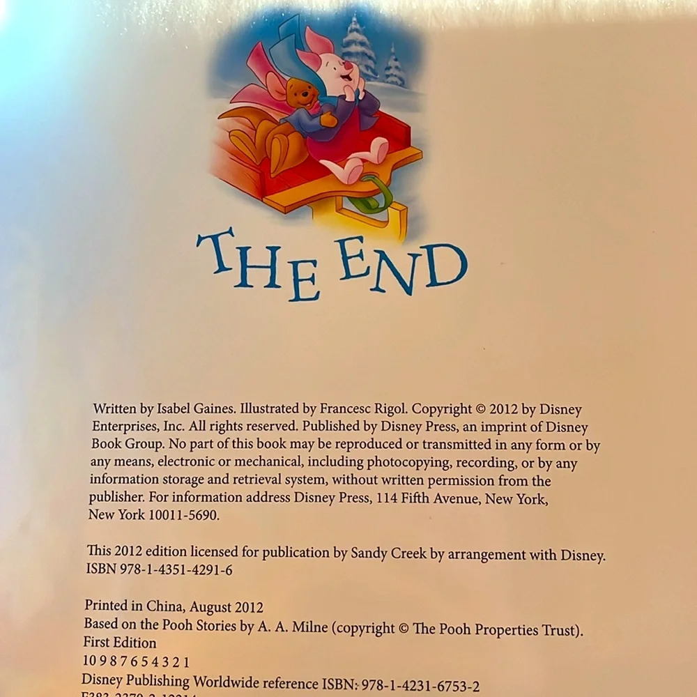 Winnie-the-Pooh this very