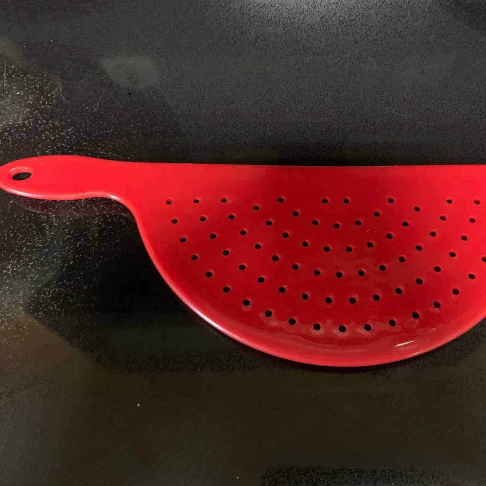 Drainer red Strainer Hand Held
