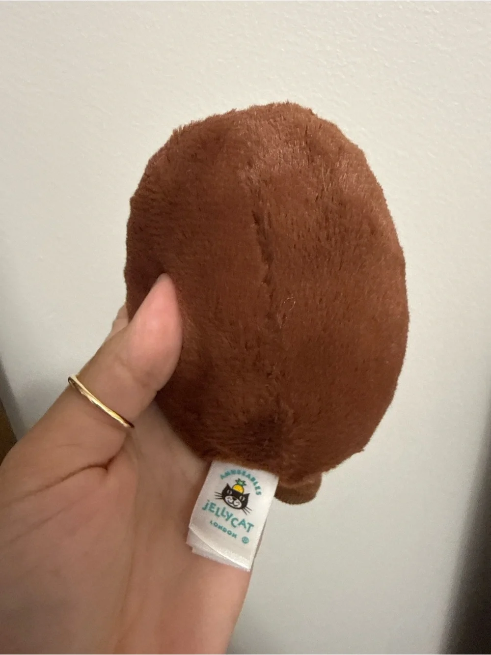 Jellycat Coffee Bean NWOT