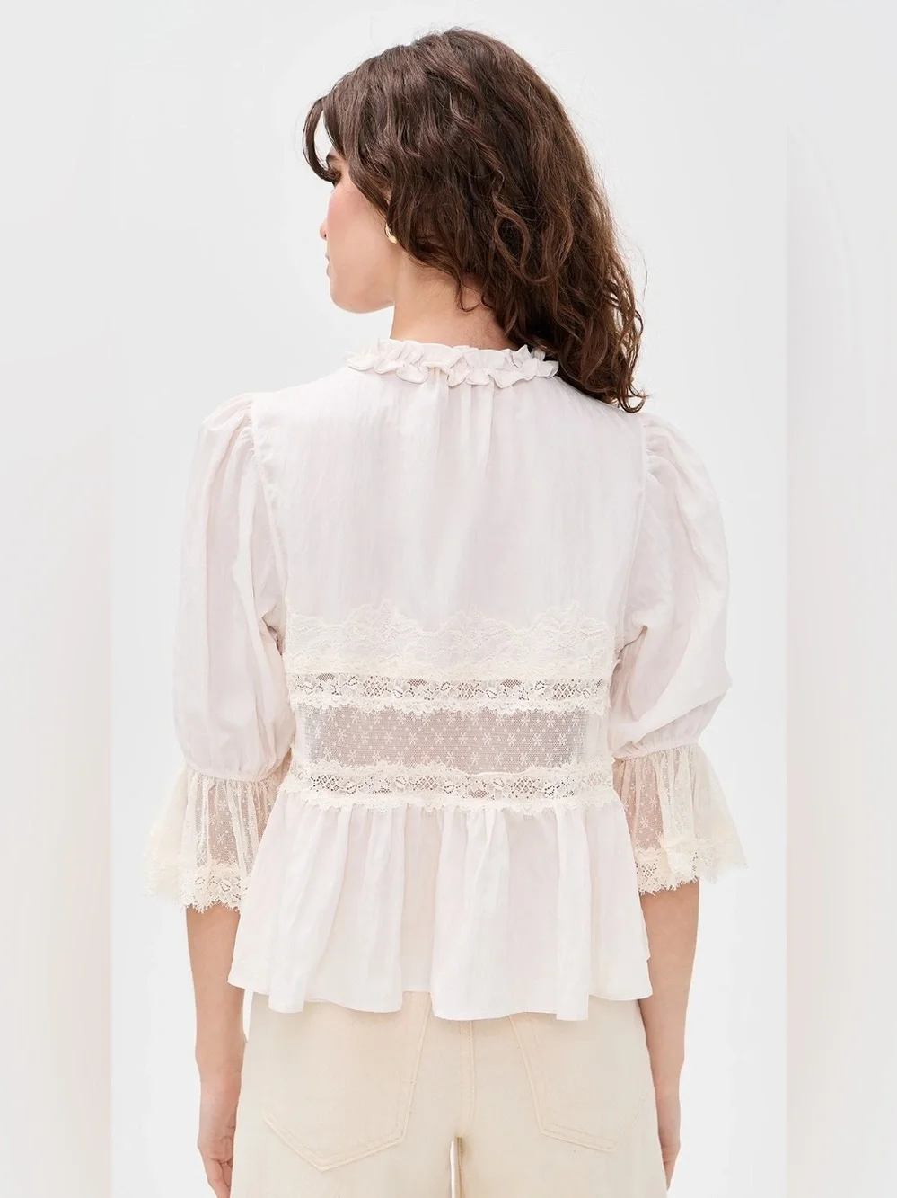 Free People delicate white