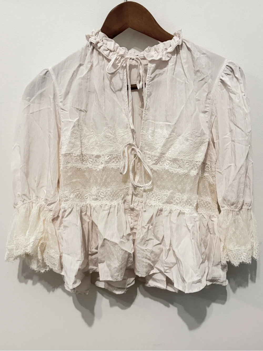 Free People delicate white