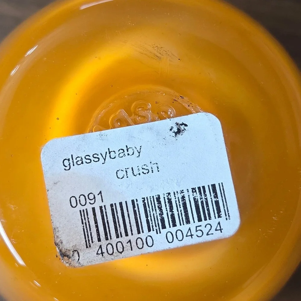 Glassybaby embossed #0091 university