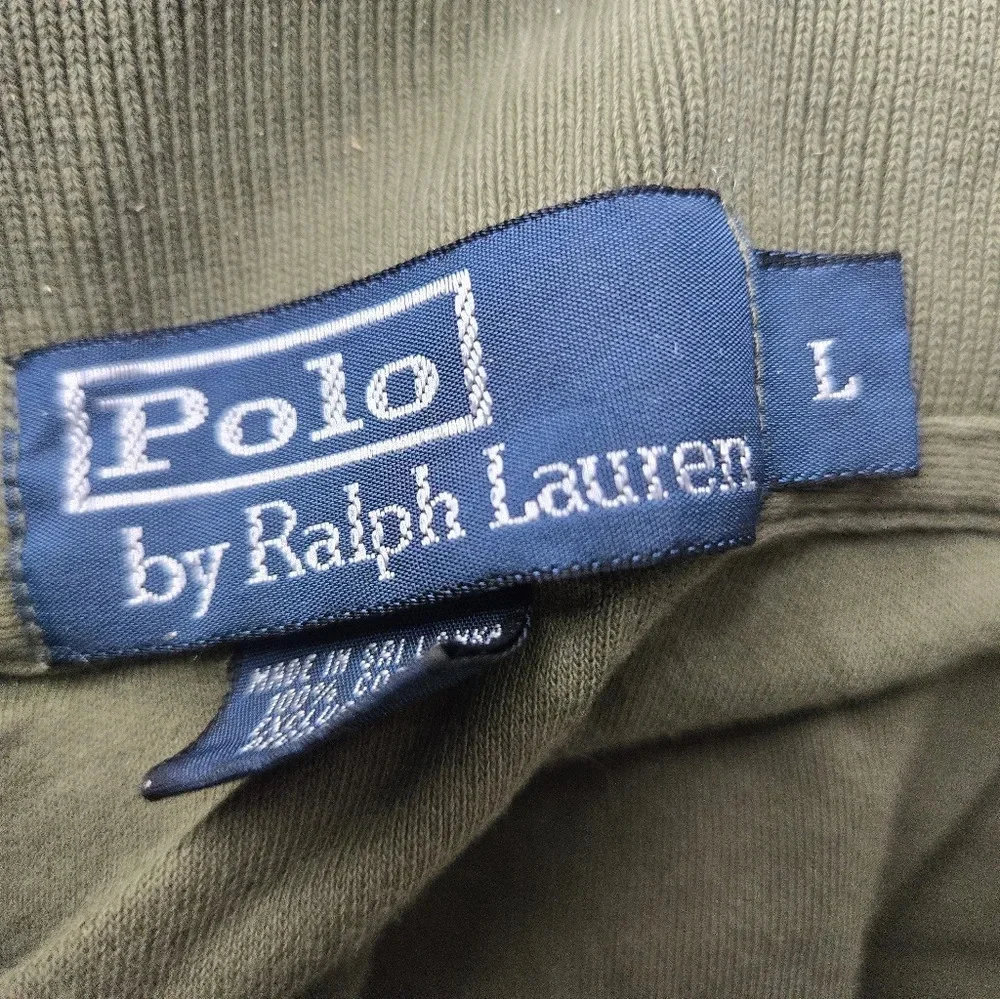 Ralph Lauren size colors army