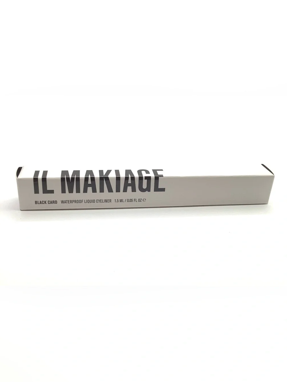 IL MAKIAGE Waterproof Liquid Eyeliner in Black Card - NWT