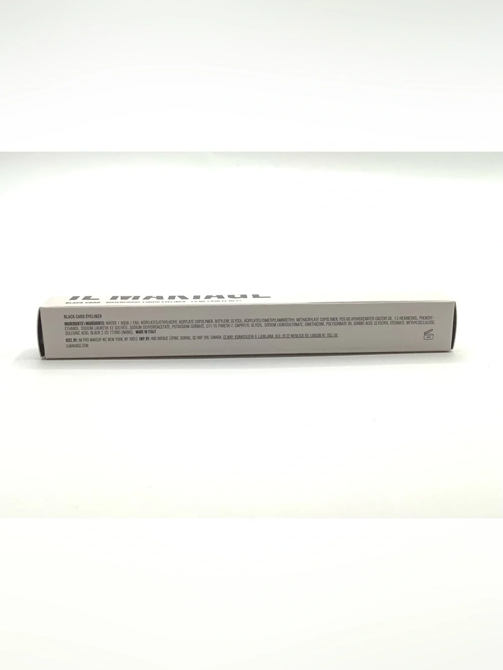 IL MAKIAGE Waterproof Liquid Eyeliner in Black Card - NWT