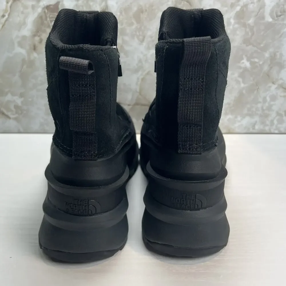 The North Face Chilkat V Zip Waterproof Winter Boots Men's Size 9 Black NF0A5LW4