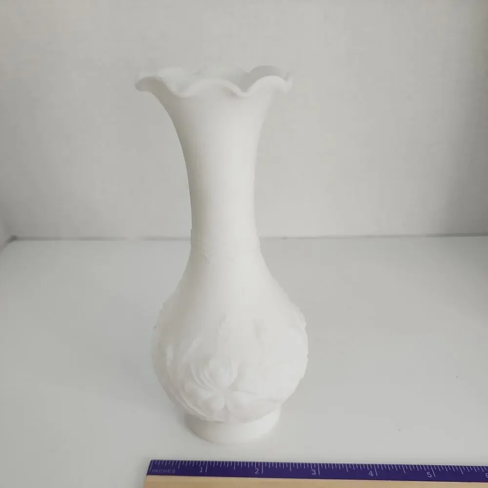 Imperial Glass white doeskin widest