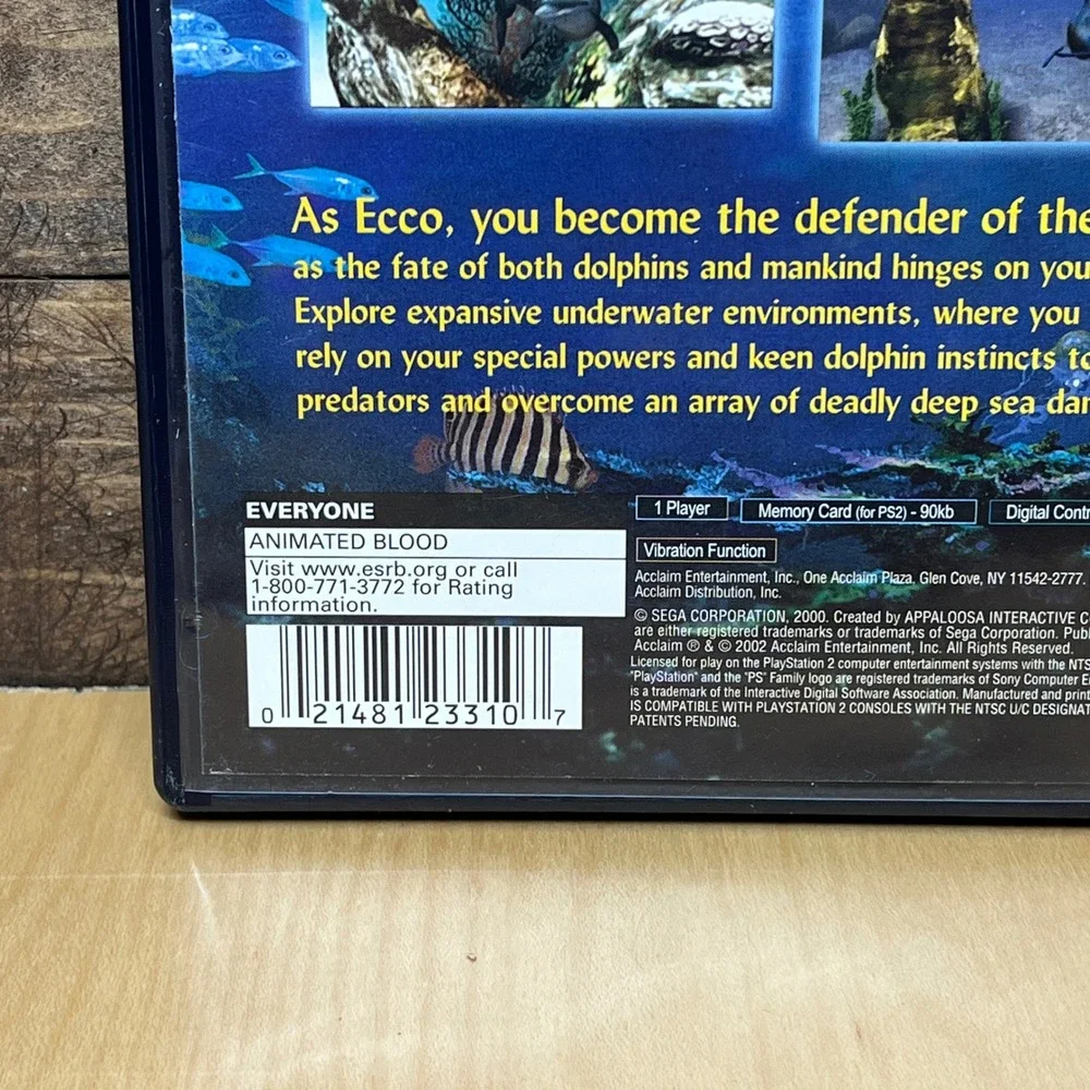 Sega ecco dolphin