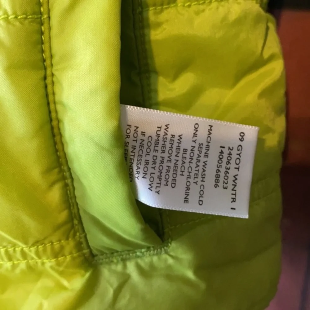 Gymboree reversible puffer