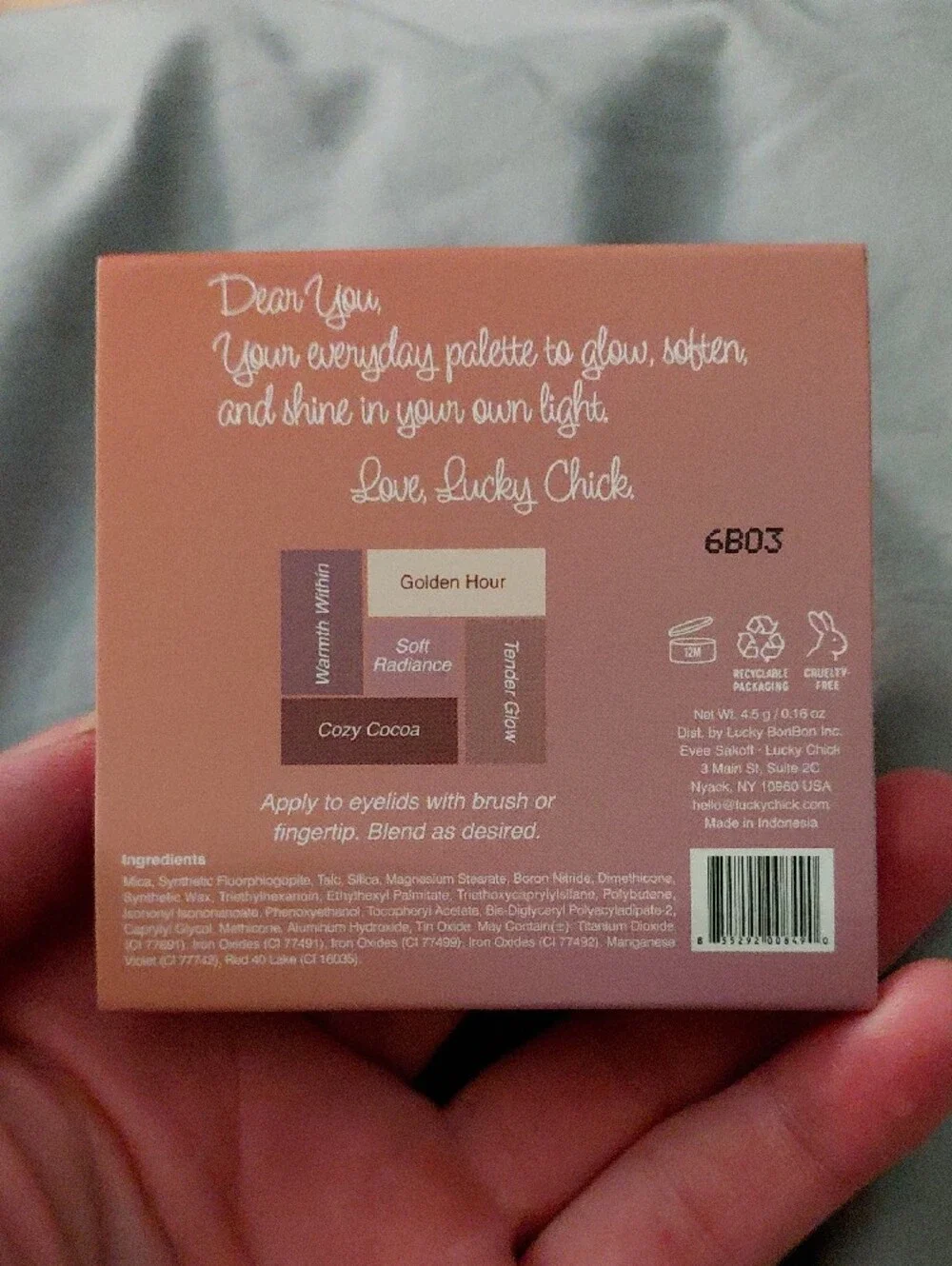 Lucky Chick comfort glow