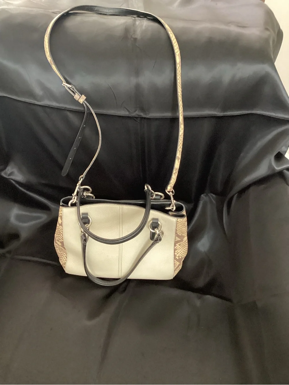 Coach compact satchel