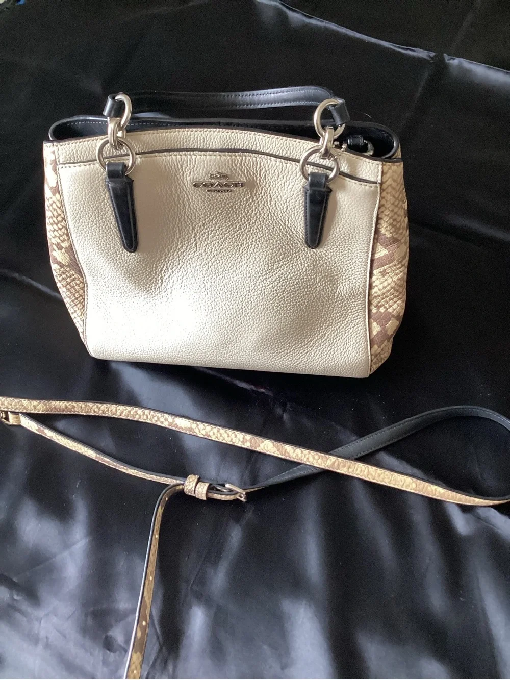 Coach compact satchel