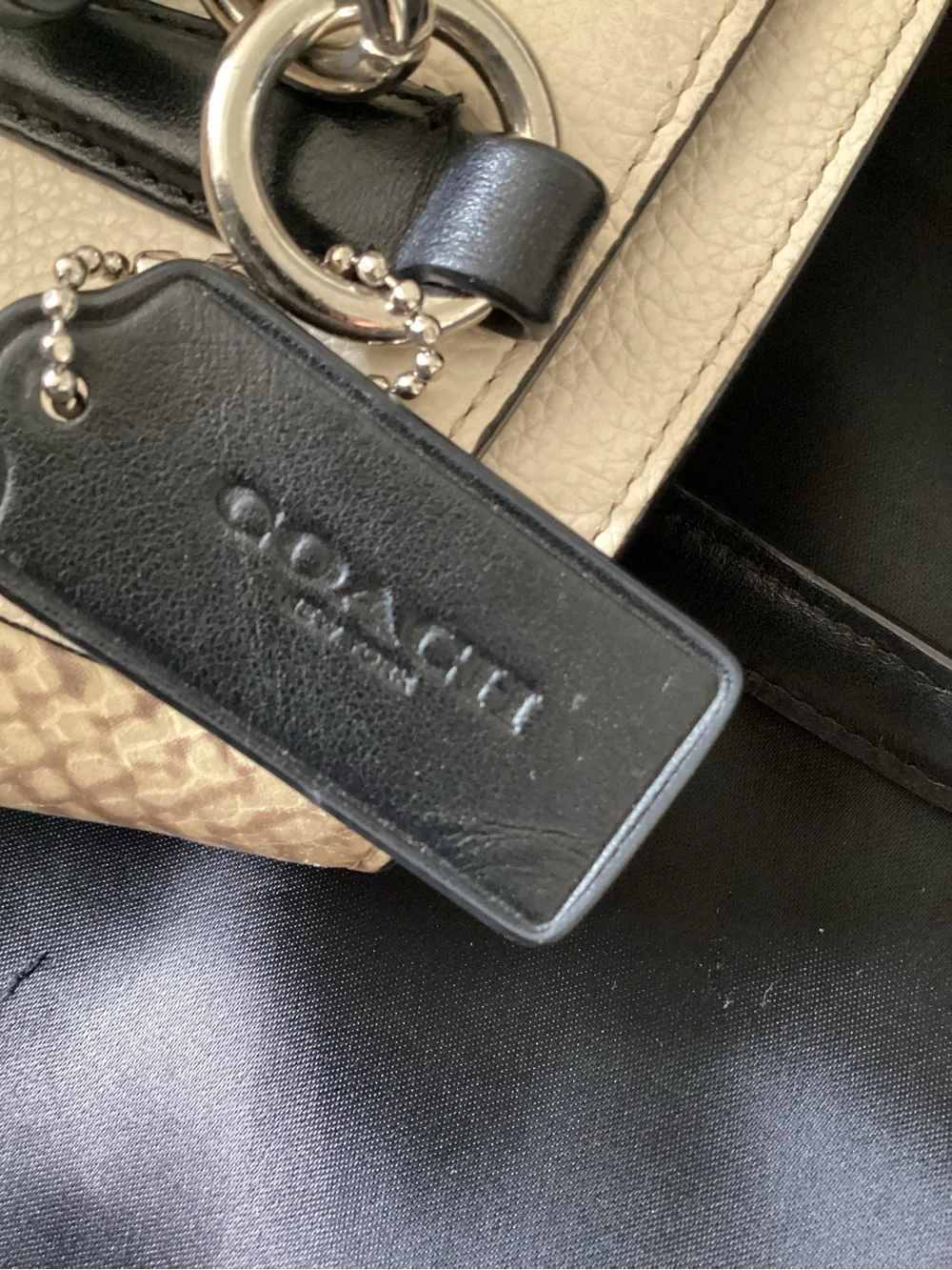 Coach compact satchel