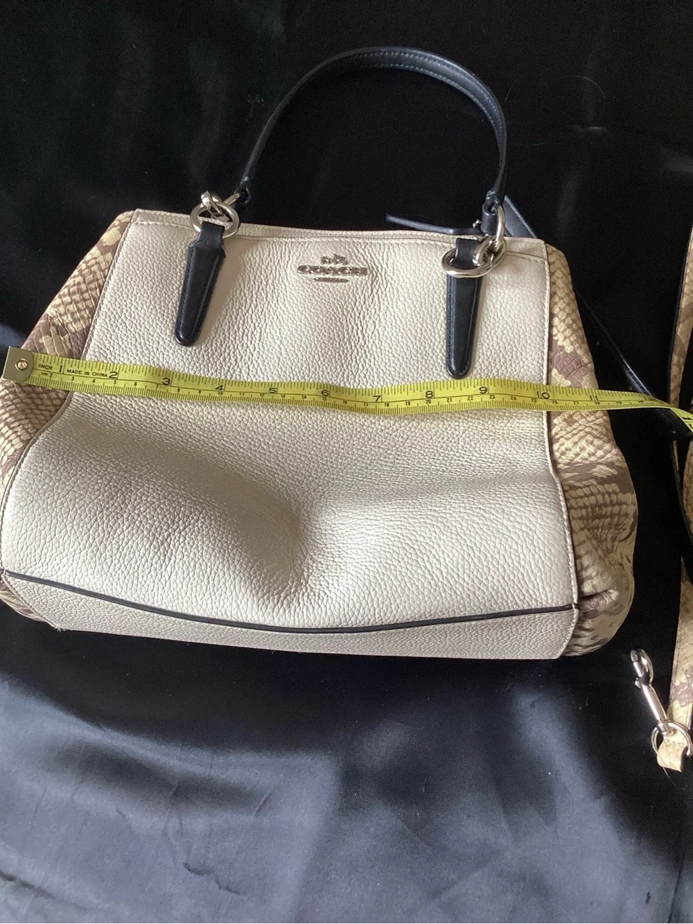 Coach compact satchel
