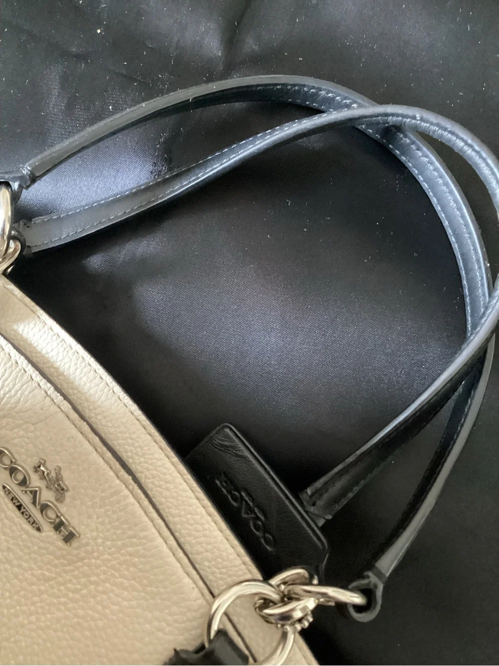 Coach compact satchel