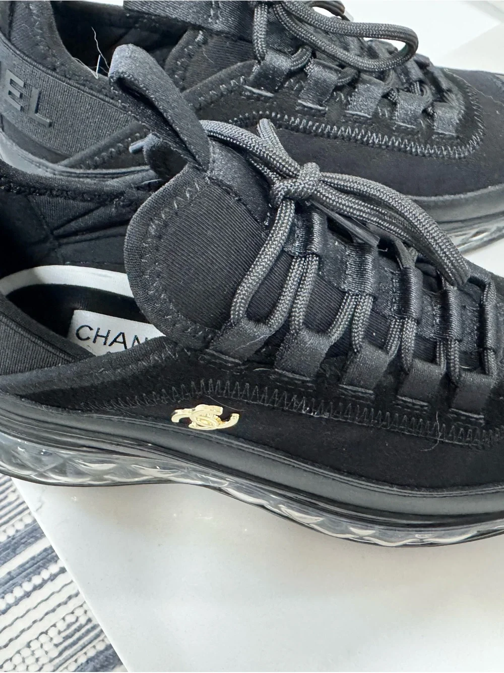 CHANEL lace up