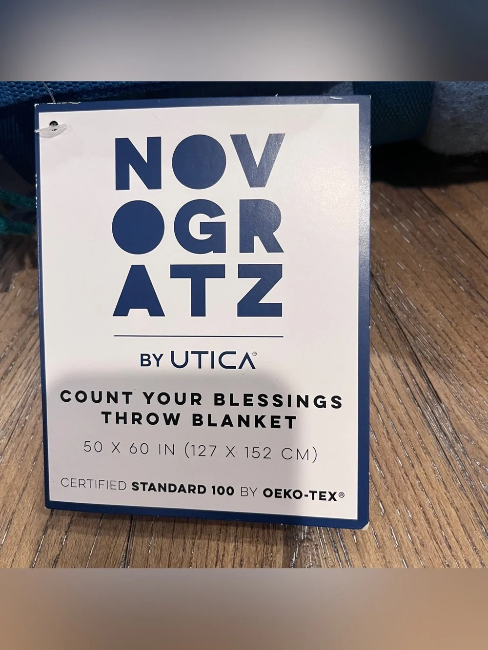 Novagratz Throw Blanket - Count Your Blessings 50”x60”